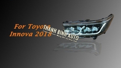 Bộ đèn pha độ nguyên bộ cho xe INNOVA 2018+